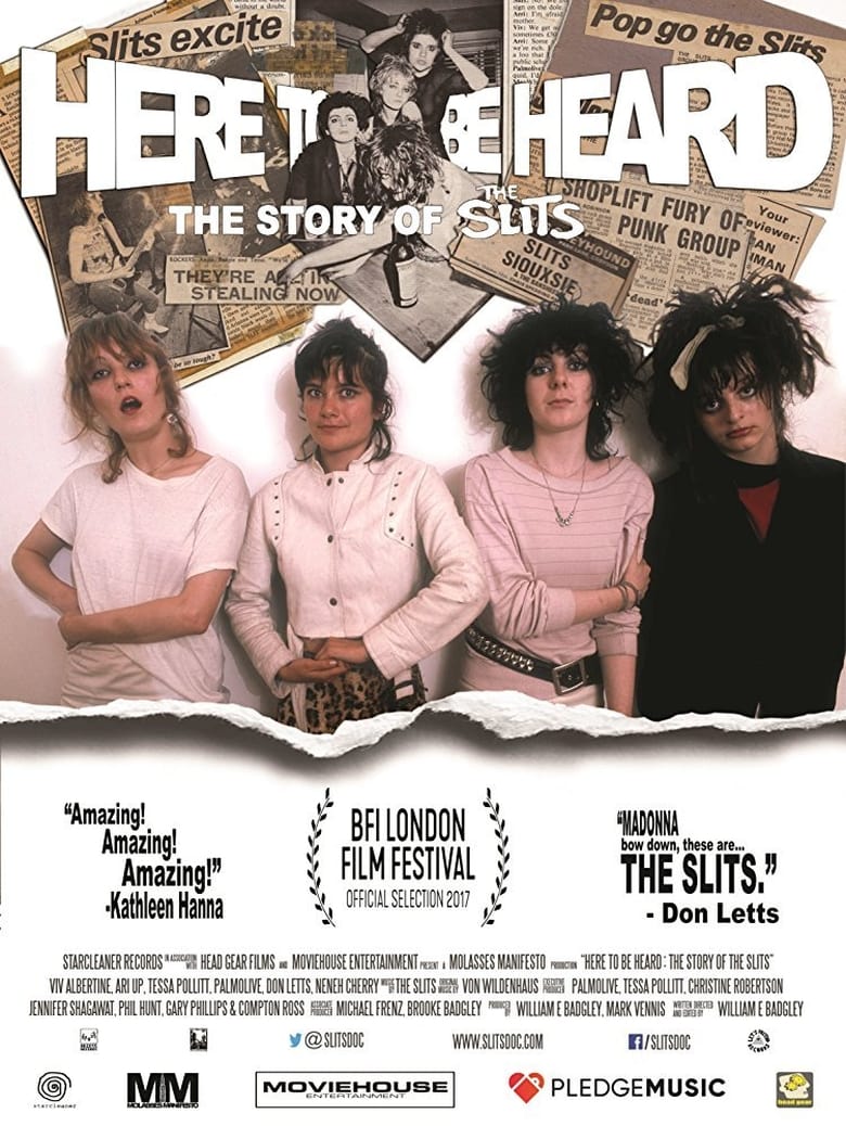 Here to be Heard: The Story of The Slits (2018)